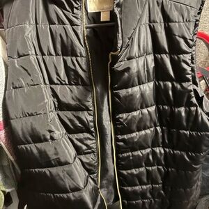 Calvin Klein Michael Kors White and Black Quilted Jacket need gone asap